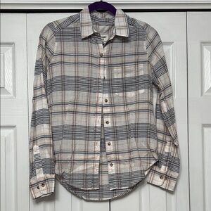 Abercrombie plaid button down shirt